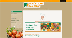 Desktop Screenshot of landundlecker.com
